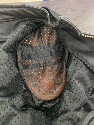 Chaqueta de moto negra By City