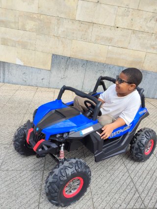 Coche teledirigido UTV-MX azul