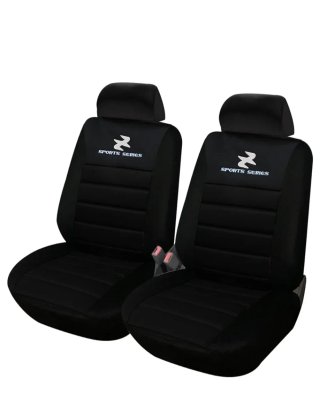 Fundas Asientos Coche Deportivas Negras
