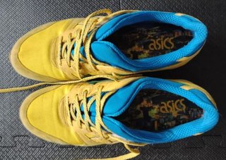 Zapatillas Asics GEL LITE III Azul/Amarillo