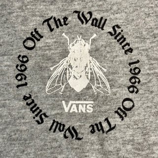 Camiseta Vans Manga Larga Gris Talla L