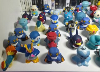 Pupazzi Pokémon Bandai blu