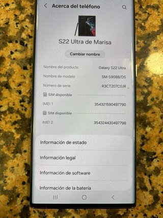 Samsung S22 Ultra