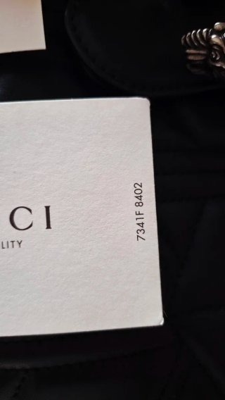 Borsa Gucci Dionysus Hobo Pelle Nera