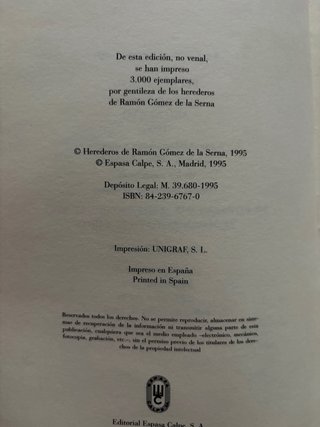 Cuentos . Gómez de la Serna