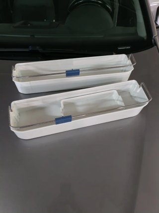 Cajón transparente para nevera