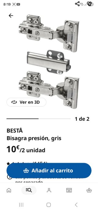 Módulo blanco brillo Ikea