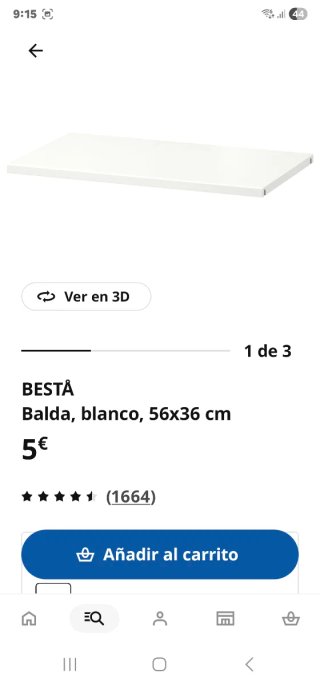 Módulo blanco brillo Ikea