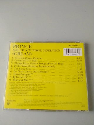 CD PRINCE & New Power Generation - Cream Remixes