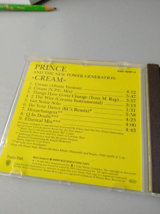 CD PRINCE & New Power Generation - Cream Remixes
