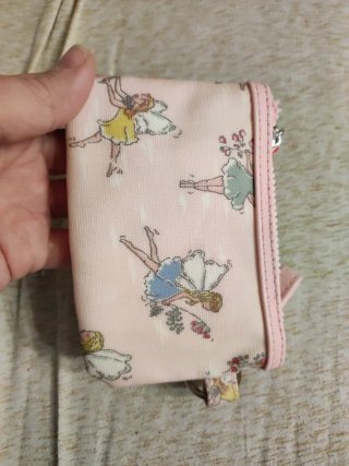 Monedero Cath Kidston bailarinas rosa