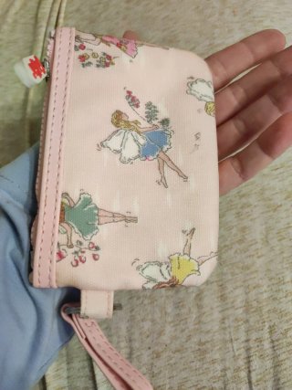 Monedero Cath Kidston bailarinas rosa