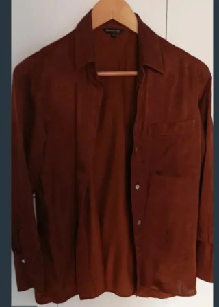 Blusa Massimo Dutti Marrón