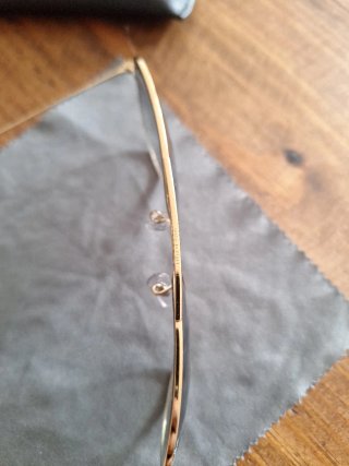 Gafas de sol Ray-Ban Aviator Azul Dorado