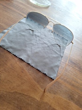 Gafas de sol Ray-Ban Aviator Azul Dorado