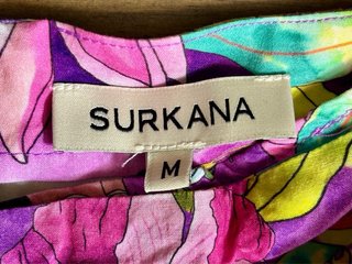 Falda Surkana Talla M Estampado Tropical