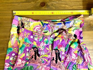 Falda Surkana Talla M Estampado Tropical