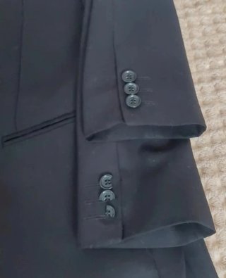 Traje juvenil negro