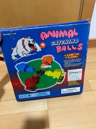 Juego Animal Catching Balls para 4 jugadores