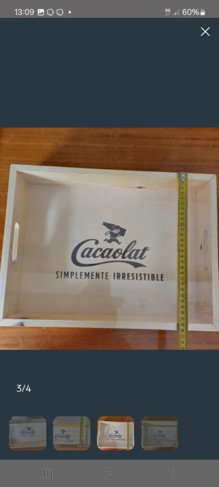Bandeja Cacaolat Madera