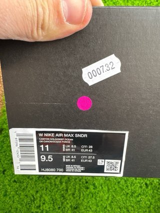 Nike Air Max Sunder Taglia 43 Nuove