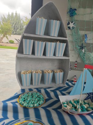 Mesas de dulces.