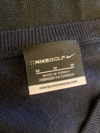 Chaleco Nike Negro V-Neck hombre