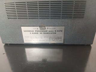 Radio Portatile National Panasonic R-237H