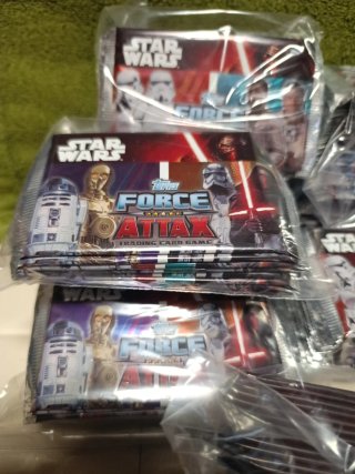 200 Sobres Star Wars Force Attax Ed. Portugal