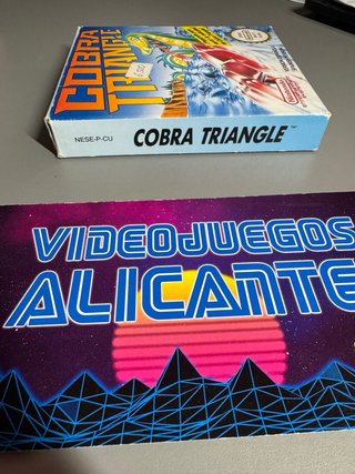 Cobra Triangle Nintendo NES PAL ESP