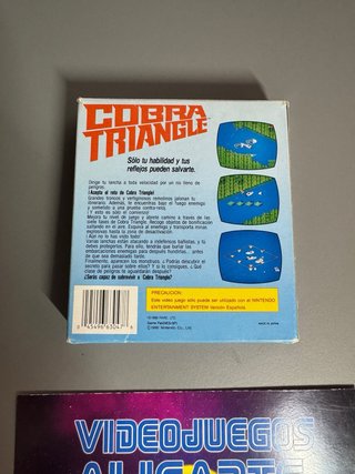 Cobra Triangle Nintendo NES PAL ESP