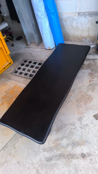 Mesa de madera Zara Home negra