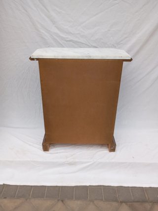 !OCASIÓN! Mueble recibidor madera y mármol