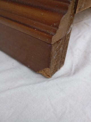 !OCASIÓN! Mueble recibidor madera y mármol