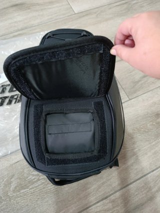 Maleta trasera para Moto 37L Negra
