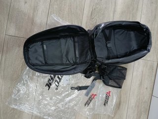 Maleta trasera para Moto 37L Negra