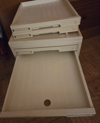 Mueble Auxiliar Oficina Beige