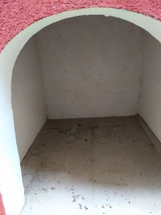 Cuccia per cani grandi in muratura