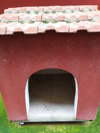 Cuccia per cani grandi in muratura