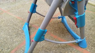 Trona para bebé azul
