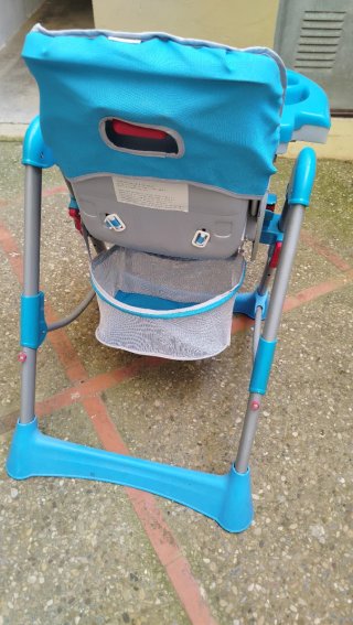 Trona para bebé azul