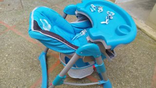 Trona para bebé azul