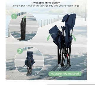 Silla Camping Plegable NEGRA PRECIO NO NEGOCIABLE