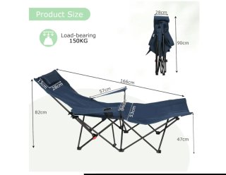 Silla Camping Plegable NEGRA PRECIO NO NEGOCIABLE