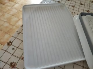 Scolapiatti da appoggio pieghevole