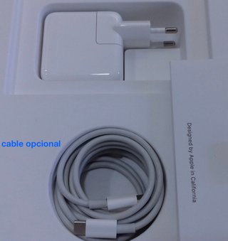 Cargador Apple 30W USB-C iPad, iPhone, MacBook Air