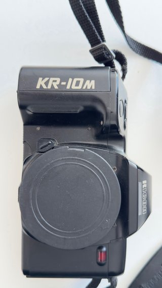 Cámara Ricoh KR-10M con 2 objetivos