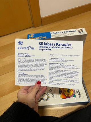 Juego Educativo Educatplus Sílabas y Palabras
