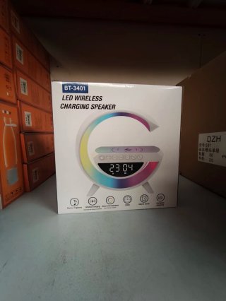 BT-3401 LED Wireless Charging Speaker