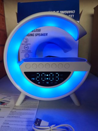 BT-3401 LED Wireless Charging Speaker